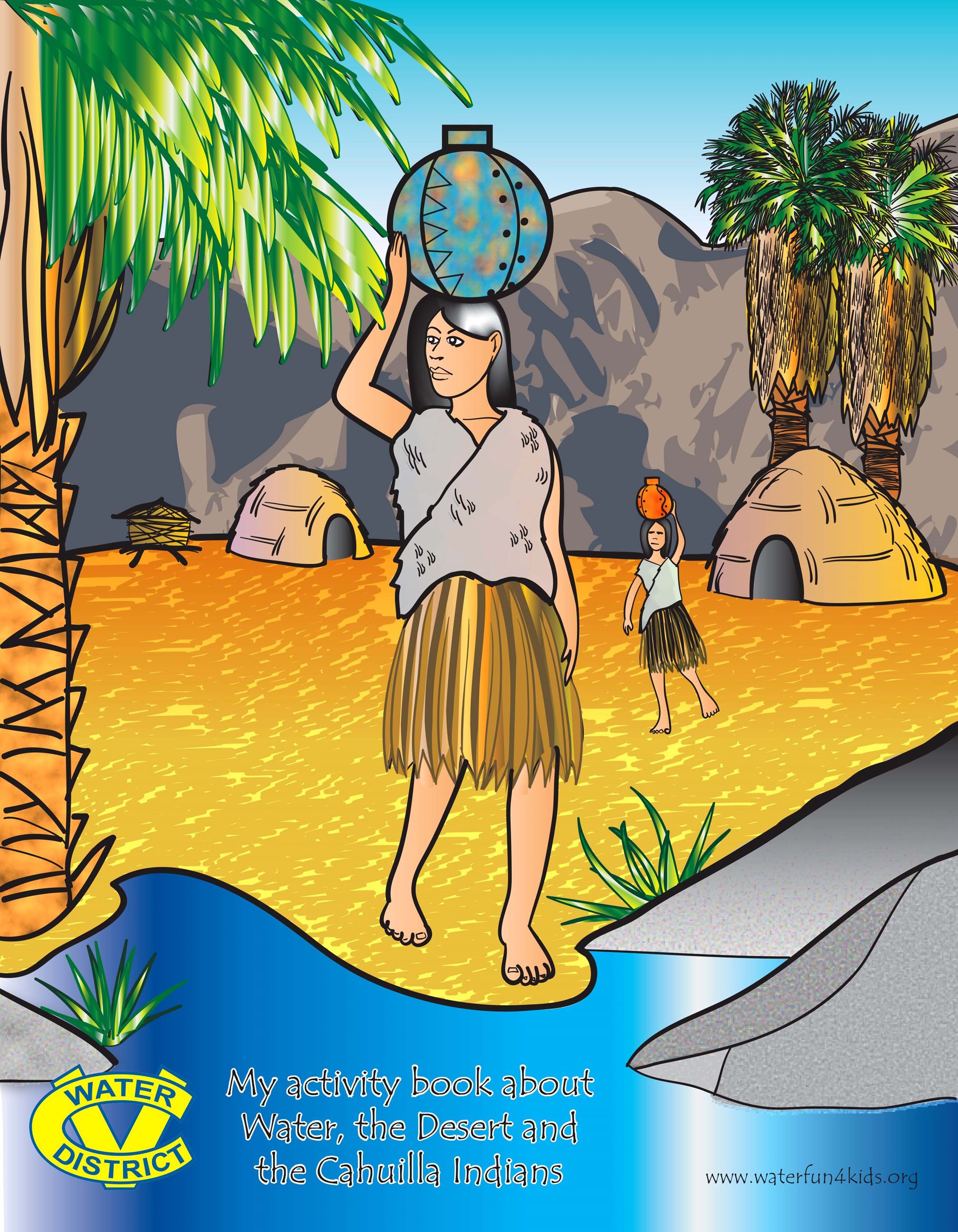 The Desert and Cahuilla Indians Cover 3rd grade